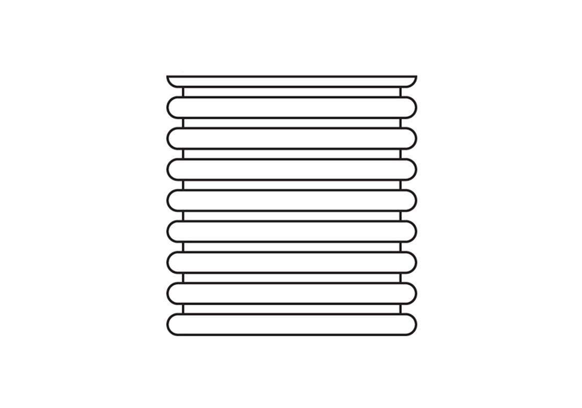 ADR 50 m ANELLO CONFORME IN POLIFLEX NERO (DIAMETRO INTERNO: 8,5 mm)